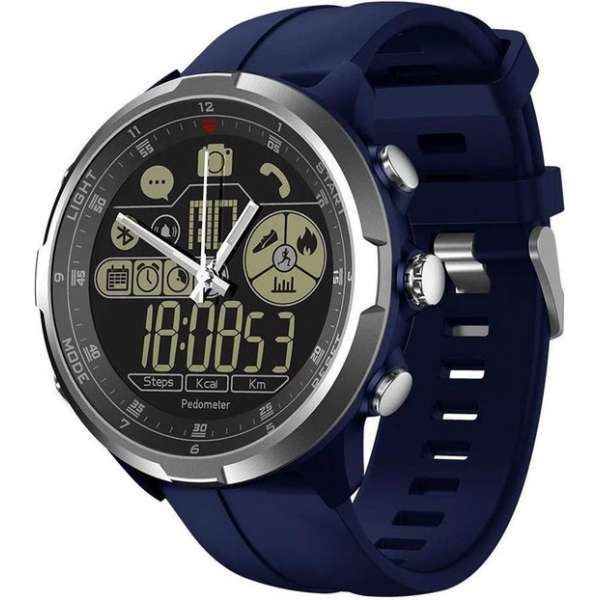 DrPhone BlazeX1 PRO Vibe - Smartwatch - Blauw