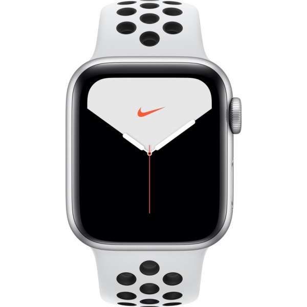 Apple Watch Series 5 Nike - Smartwatch - Zilver - 40mm Apple Watch Series 5 Nike - Smartwatch - Zilver - 40mm