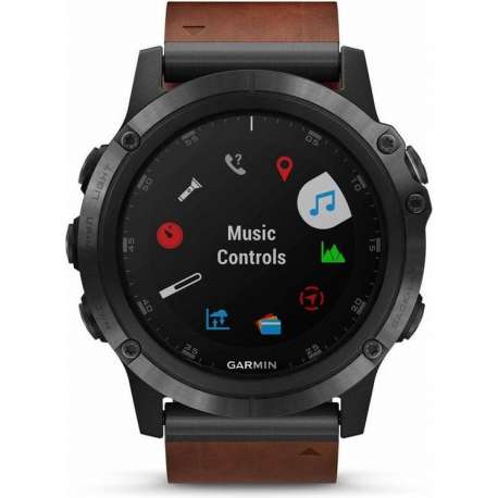Garmin fēnix® 5X Plus - Smartwatch - 51 mm - Grijs