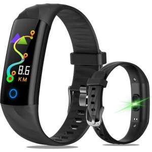 Drphone S5 - Smart Activity Tracker Met Led Ring - Hartslagmeter - Zwart