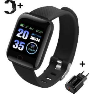Belesy® Smartwatch - Smartwatch - Zwart