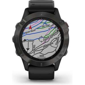 Garmin Fenix 6 Sapphire - Smartwatch - 47 mm  - Sapphire Zwart