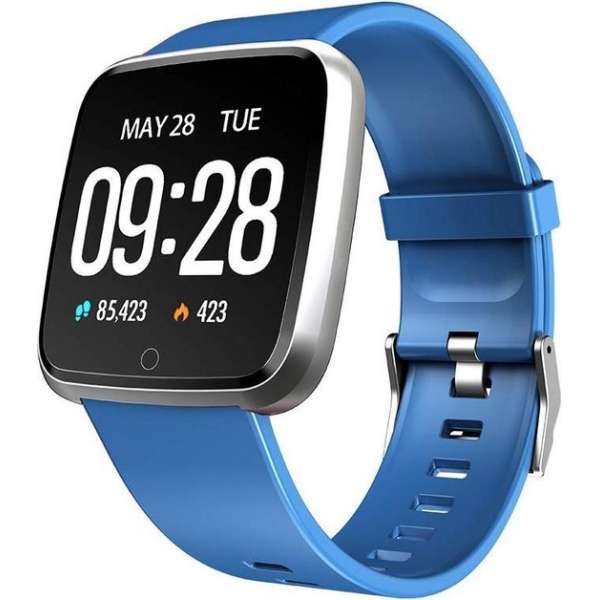 Smartwatch Active - Hartslagmeter - Android/IOS - Blauw