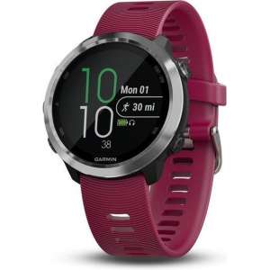 Garmin Forerunner® 645 Music - 43 mm - Met cerise band