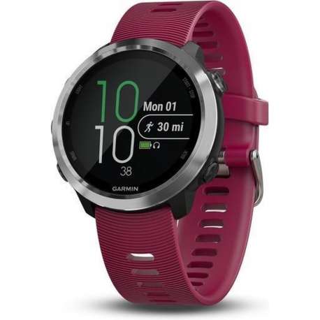 Garmin Forerunner® 645 Music - 43 mm - Met cerise band