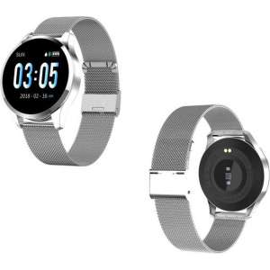 DrPhone - DQSport2 Smartwatch 1.3 Inch HD Display - Stappenteller - SportWatch - Notificaties - Actieve Hartslagmeter - Zilver