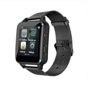 OPTIBLE® Ivo - Smartwatch - Mannen en Vrouwen - Zwart - Staal