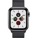 Apple Watch Series 5 GPS - Cellular - 44 mm - Milanese zwart