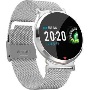 Smartwatch S28 - Klassiek - Stappenteller - Zilver metaal