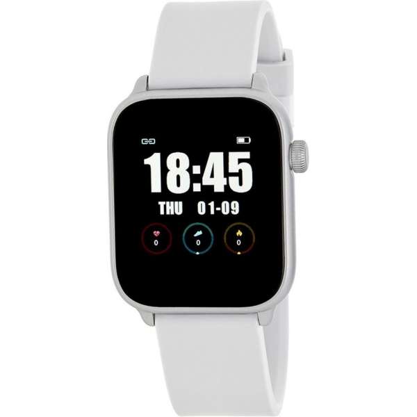 Marea smartwatch met grijze rubberen band B59002/3