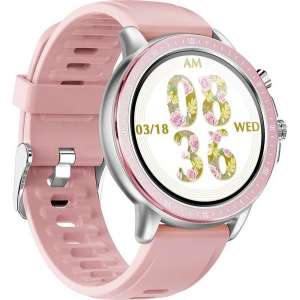 Belesy® Pink serie - Smartwatch dames - Roze