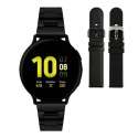 Samsung Galaxy Watch Active2 - Staal - Schakelband - 40mm - Special Edition - Zwart