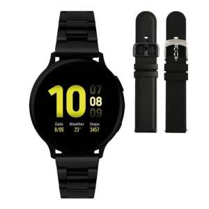 Samsung Galaxy Watch Active2 - Staal - Schakelband - 40mm - Special Edition - Zwart
