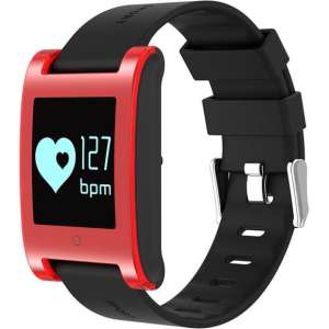 SmartWatch-Trends S68 - Smartwatch - Zwart/Rood