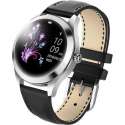 OPTIBLE® Nirou - Smartwatch - Dames en Heren -Zwart - Leer