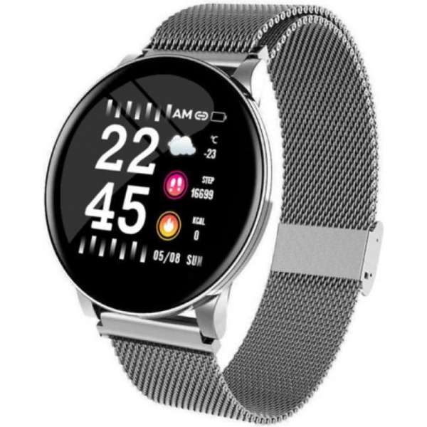 Belesy® - Smartwatch - zilver Belesy® - Smartwatch - zilver
