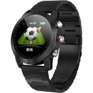 NIEUW Belesy® Executivemodel - Smartwatch - zwart - GRATIS zonnebril van Belesy cadeau