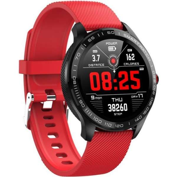 Belesy®  - BL218SI - Smartwatch - Rood