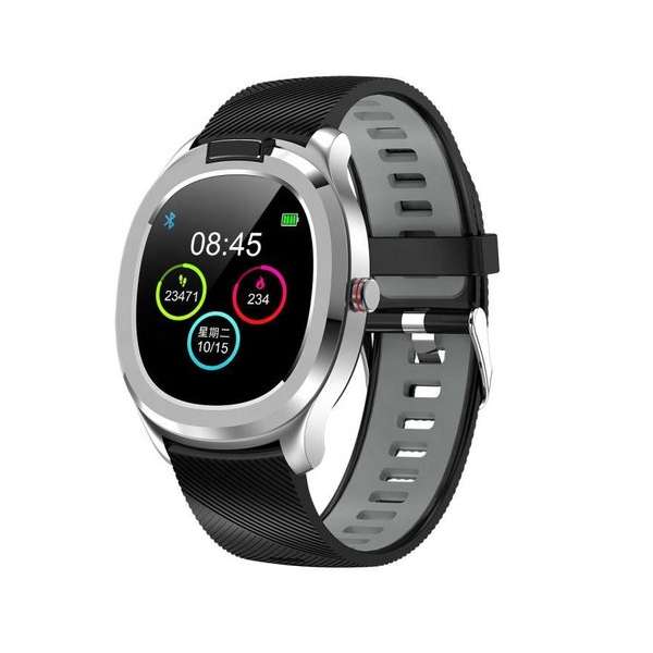 Belesy® Thermo - Smartwatch -Zilver Belesy® Thermo - Smartwatch -Zilver