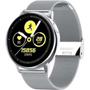 DrPhone SmartWatch - voor Mannen en Vrouwen - Full Touch Screen IP68 Waterdicht -Hartslagmeter -Bloeddrukmeter