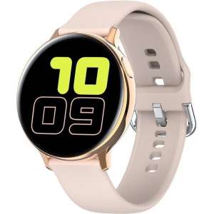 DrPhone DTX Retina Display - SmartWatch - Touch Screen IP68 Waterdicht - Hartslagmeter - Bloeddrukmeter - Siliconen - RoseGoud