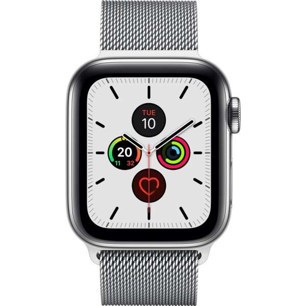 Apple Watch Series 5 GPS + Cell 40mm Steel Case Milanese Loop