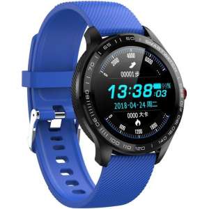 Belesy®  - BL218SI - Smartwatch - Blauw