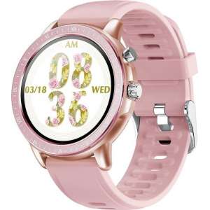 Belesy® Pink serie - Smartwatch dames - Roze