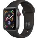 Apple Watch Series 4 GPS Cell 40mm Grey Alu Black Band