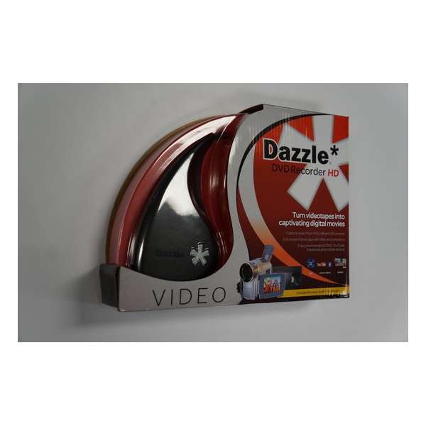 Dazzle DVD Recorder HD - Video Vastleg apparaat - Analoog to USB - Met Pinnacle Studio Software Dazzle DVD Recorder HD - Video Vastleg apparaat - Analoog to USB - Met Pinnacle Studio Software