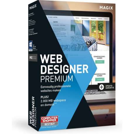 Magix Web Designer 12 Premium - Nederlands / Windows