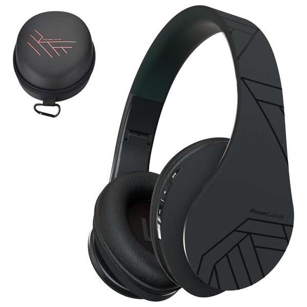 PowerLocus Bluetooth koptelefoon over ear, draadloze koptelefoon en vaste Inklapbaar heads PowerLocus Bluetooth koptelefoon over ear, draadloze koptelefoon en vaste Inklapbaar heads