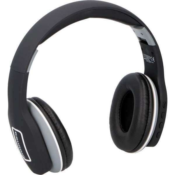 Grundig Koptelefoon - Stereo - Bluetooth - met Microfoon - Over-Ear - Zwart Grundig Koptelefoon - Stereo - Bluetooth - met Microfoon - Over-Ear - Zwart