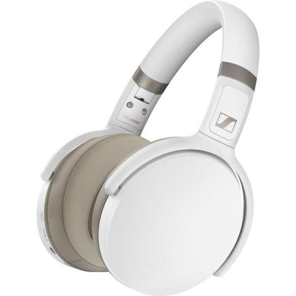 Sennheiser HD 450BT - Draadloze over-ear koptelefoon met Noise Cancelling - Wit Sennheiser HD 450BT - Draadloze over-ear koptelefoon met Noise Cancelling - Wit