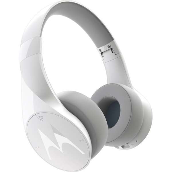 Motorola Pulse Escape - Draaloze Over-ear Bluetooth Koptelefoon - Microfoon - Waterbestendig - Wit Motorola Pulse Escape - Draaloze Over-ear Bluetooth Koptelefoon - Microfoon - Waterbestendig - Wit