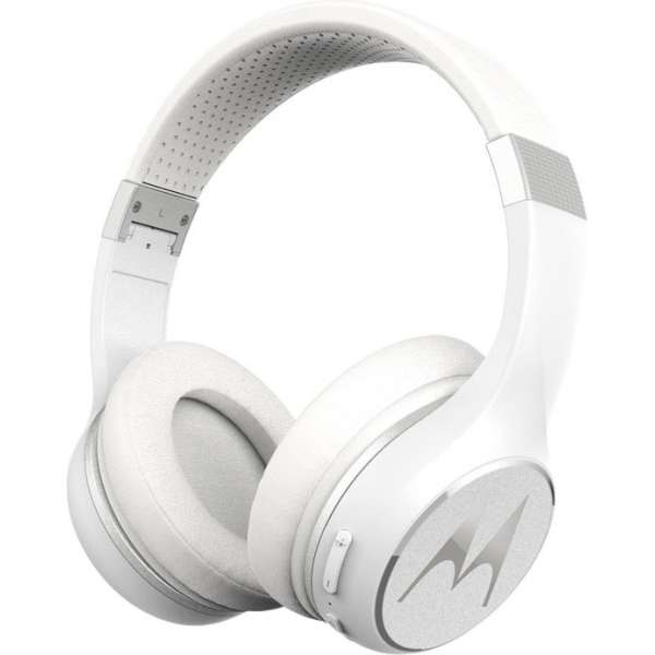 Motorola Over-Ear Koptelefoon Escape 220 - Bluetooth 5.0 - Opvouwbaar - Wit Motorola Over-Ear Koptelefoon Escape 220 - Bluetooth 5.0 - Opvouwbaar - Wit