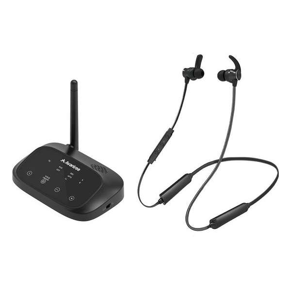 Avantree HT5006 Wireless Headphone & Transmitter Set for TV Watching, Low Audio Delay Avantree HT5006 Wireless Headphone & Transmitter Set for TV Watching, Low Audio Delay