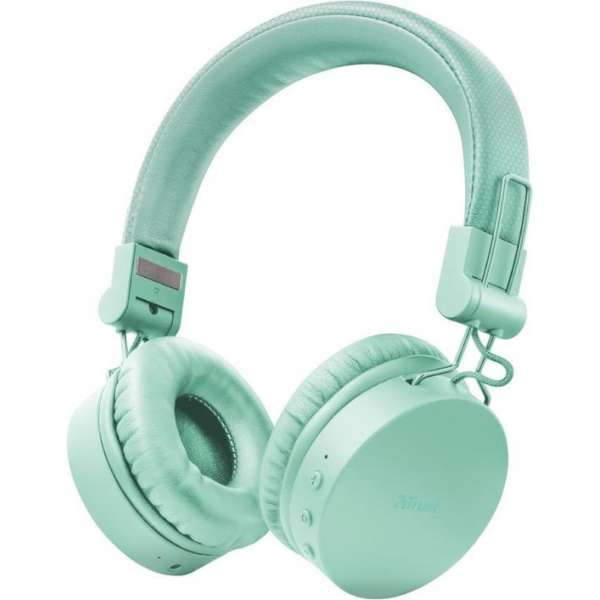 Trust Tones - Draadloze Koptelefoon - Mint Trust Tones - Draadloze Koptelefoon - Mint