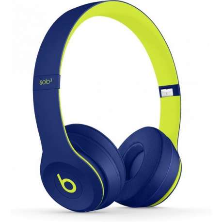 Apple Beats Solo3 Headset Hoofdband Indigo, Limoen