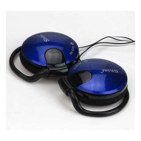 Hewec Shini Bass Stereo Bass Subwoofer Hoofdtelefoon Blauw
