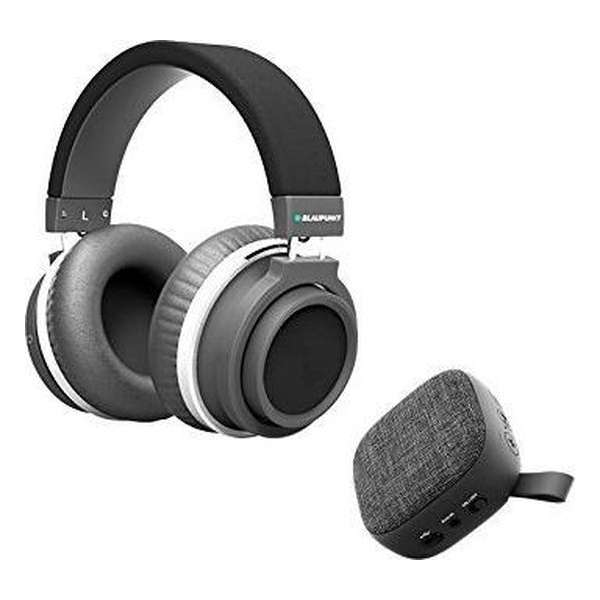 Blaupunkt BLP1700 bluetooth Koptelefoon + Gratis luidspreker - 2- in 1 set Blaupunkt BLP1700 bluetooth Koptelefoon + Gratis luidspreker - 2- in 1 set