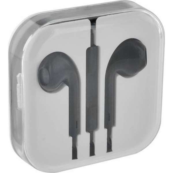 Grab 'n Go (bulk) Earphone 3.5mm in crystal box - zwart Grab 'n Go (bulk) Earphone 3.5mm in crystal box - zwart