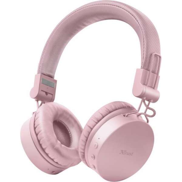 Trust Tones - Draadloze Koptelefoon - Roze Trust Tones - Draadloze Koptelefoon - Roze