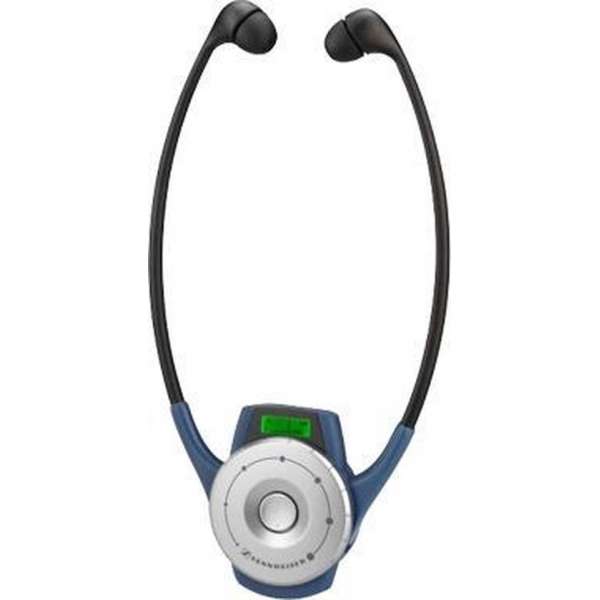Sennheiser HDE 2020-D-II Hoofdtelefoons In-ear Zwart, Blauw, Zilver