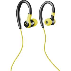 Cellularline Play Headset oorhaak Zwart, Geel