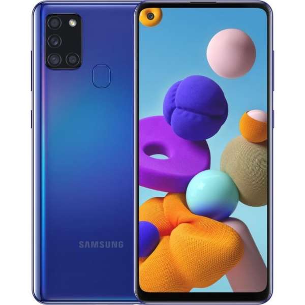 Samsung Galaxy A21s - 32GB - Blauw Samsung Galaxy A21s - 32GB - Blauw