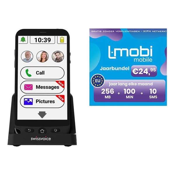SwissVoice G50 Senioren Smartphone SwissVoice G50 Senioren Smartphone