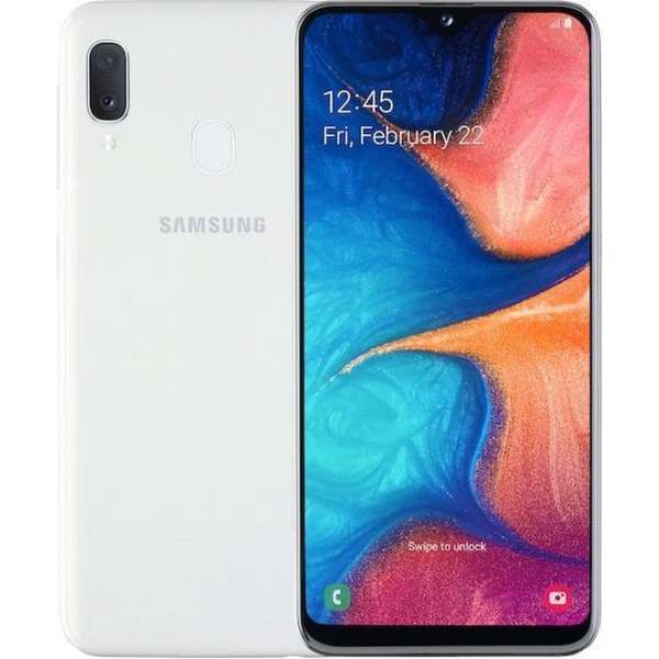 Samsung Galaxy A20e - Dual Sim - 32GB - Wit Samsung Galaxy A20e - Dual Sim - 32GB - Wit