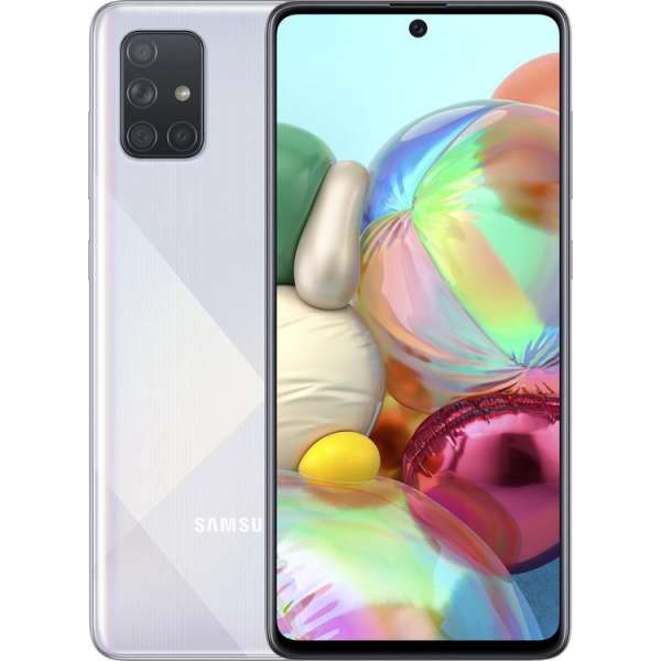 Samsung - Galaxy A71 - Dual-Sim - 128GB - Crush White Samsung - Galaxy A71 - Dual-Sim - 128GB - Crush White