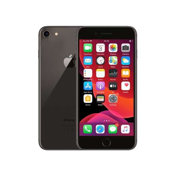 Apple iPhone 8 refurbished door Renewd - A Grade (zo goed als nieuw) - 64GB - Spacegrijs Apple iPhone 8 refurbished door Renewd - A Grade (zo goed als nieuw) - 64GB - Spacegrijs